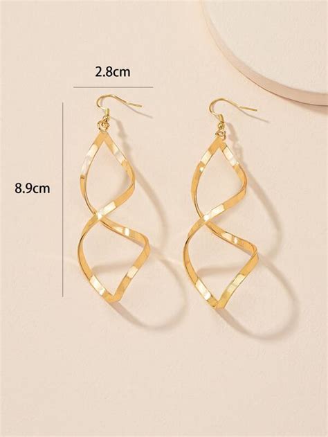 Geometric Drop Earrings SHEIN USA