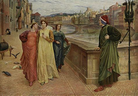 Dante Alighieri (1265-1321), Italian Painting by Mary ...