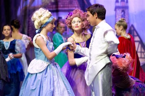 Prince Charming And Beautiful Cinderella Dancing To The Envy Of