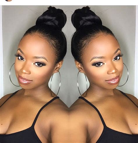 When you finish, you can either create hairstyles like braids or curls instead of an afro, if you'd like. Pin by Sha B on Makeup | Black women hairstyles, Hair ...