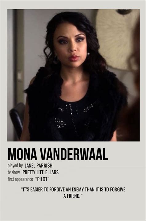 Mona Vanderwaal Pretty Little Liars Characters Prety Little Liars