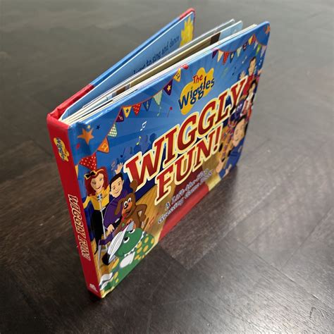 The Wiggles Wiggly Fun Lift The Flap Board Book Hardcover Kids Learn To