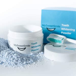 MySweetSmile Teeth Whitening Powder 6 Month Whitener Supply Tea