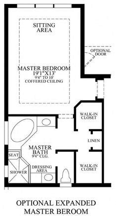 If your master bathroom and bedroom open up to one another, consider mimicking the shapes in both rooms for a sense of continuity. 25 Best Master bedroom floor plans (with ensuite) images ...