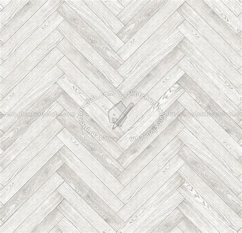 Herringbone White Wood Flooring Texture Seamless 05459