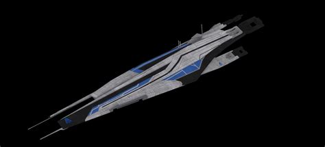 Systems Alliance Heavy Frigate Skinned Image Dawn Of The Reapers Mod