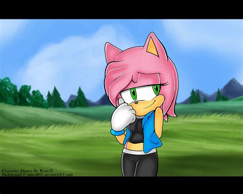 Amy Rose Its A Nice Feeling To Want Someone By Icefatal On Deviantart