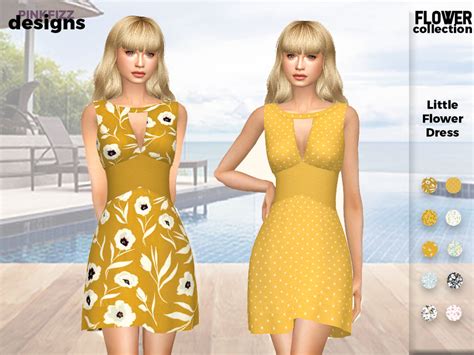 Sims 4 Yellow Top