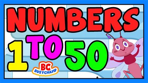 How To Count 1 50 For Toddlers Learning Numbers For Toddlers Count