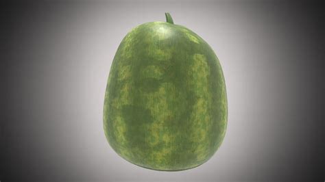 3d Asset Realtime Watermelon Cgtrader