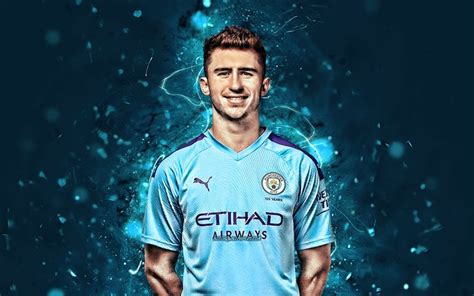 Men's blue polo shirt and white shorts, sergio aguero, manchester city. Download wallpapers Aymeric Laporte, season 2019-2020, French footballers, defender, Manchester ...
