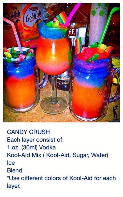 Frozen Alcoholic Drinks With Candy Recipes