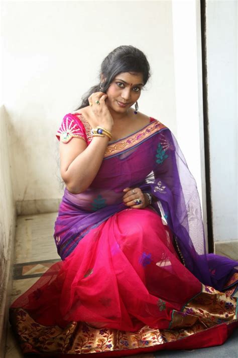 Picture Jayavani Hot Saree Stills Rajamahal Pre Release