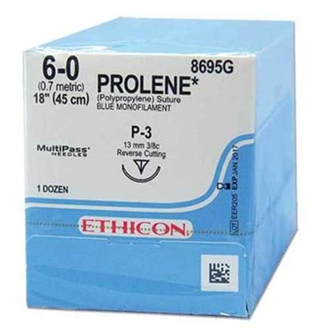 Prolene 6 0 Suture Medical Supplies And Equipment