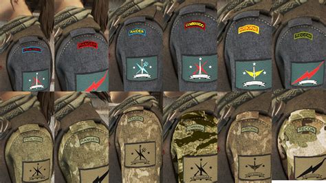 Militarized Minutemen Uniforms Patches And Insignia Addon Tc