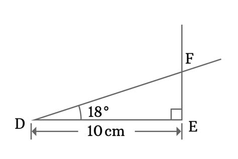 Geometric Proof Of Cos18° Value Cosπ10 Value