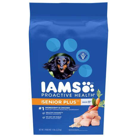 Browse walmart canada for a wide collection of popular brand name dog food, with nutritional factors and flavours for all dogs, at everyday great prices! Iams Proactive Health Senior plus | Walmart Canada