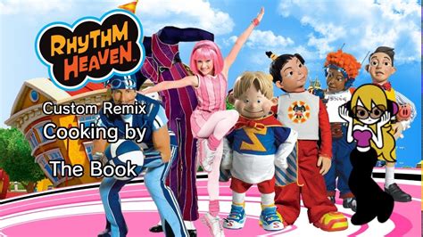 Rhythm Heaven Custom Remix Cooking By The Book Lazytown Youtube