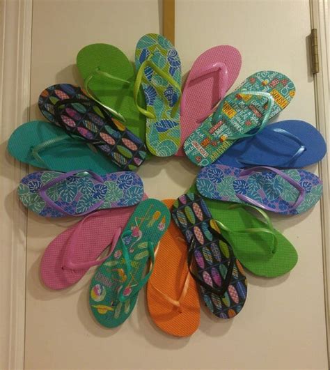 Items Similar To Flip Flop Wreath On Etsy
