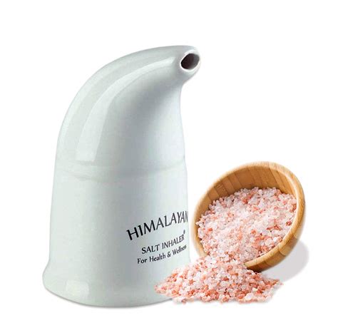 Himalayan Salt Inhaler Pink Salt Ceramic Dry Salt Therapy Nasal Salt Pipe Online Home Shopping