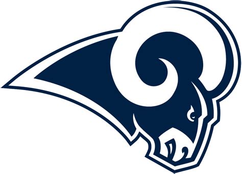 Um Grande Escudeiro Nfl Novo Logo Do Los Angeles Rams