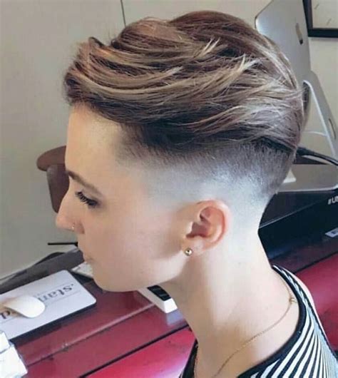 What Do You Think Of Fades For Women Short Hair Styles Hair Cuts