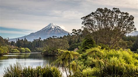 Mt Taranaki From Lake Mangamahoe Taylorberesford Photos