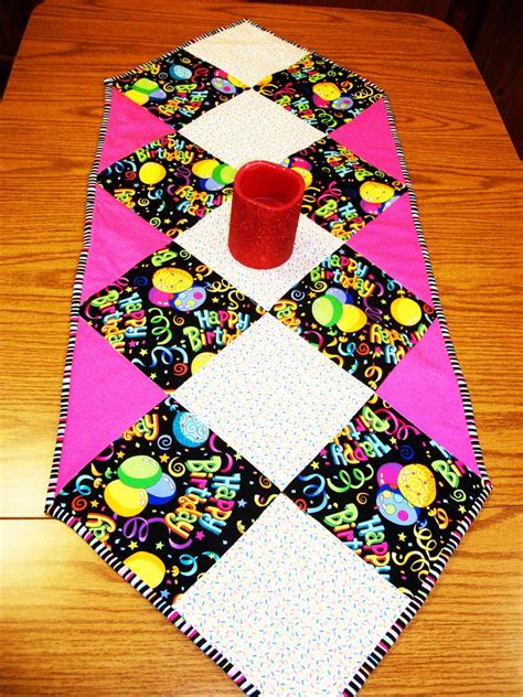 Sew Easy Table Runner pdf Pattern from flowergirldesign on Etsy Studio