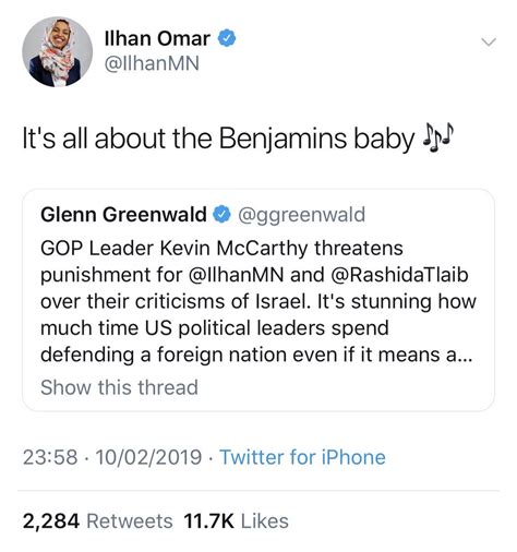 Twitter Controversy Ilhan Omar And Benjamin