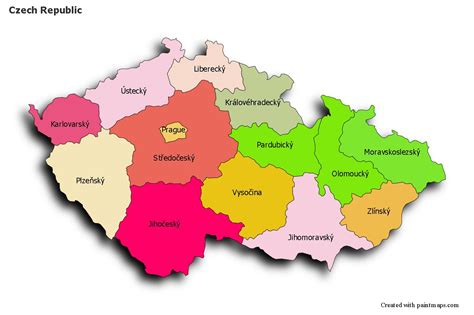 Mapas De Muestra Para Republica Checa