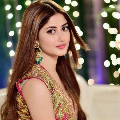 Sajal Aly Is A Sight To Behold In This Pretty Blush Pink Sari The Brown Identity