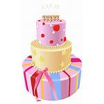 Cake Birthday Clipart Transparent Clip Cakes Yopriceville