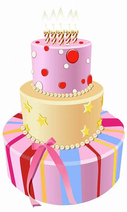 Cake Birthday Clipart Transparent Clip Cakes Yopriceville