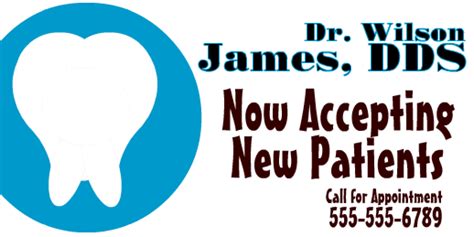 Now Accepting New Patients Accepting New Patients Vinyl Banners