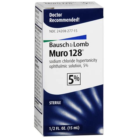 Muro 128 Sodium Chloride Hypertonicity Ophthalmic Solution 5 Drops