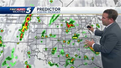 Forecast Scattered Storms Likely