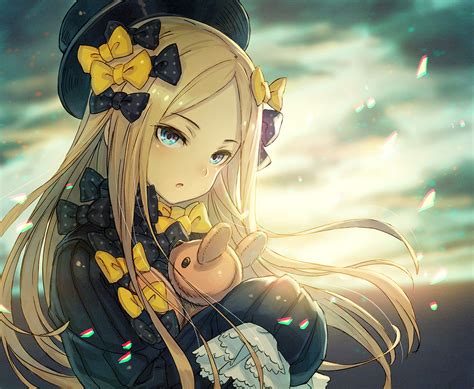 Abigail Williams Fategrand Order Aqua Eyes Blonde Hair Bow Fate