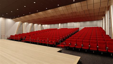 Auditorium Hall Concept 3ds Max Realistic Design By Uygdizaynsales