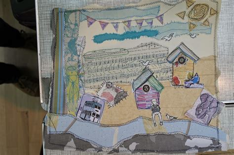 H Anne Made Garstang Stitched Collage