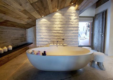 25 Awesome Natural Stone Bathrooms Homemydesign
