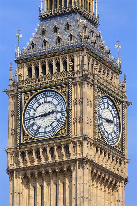 Big Ben Clock Tower Of The Palace Of Westminster Londonunited