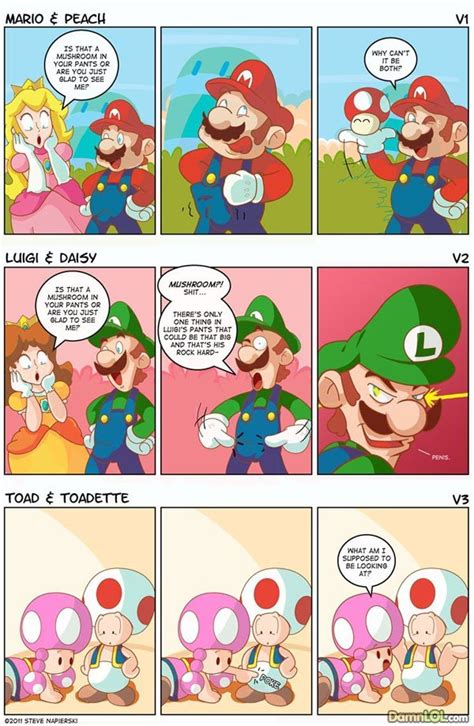 mario and peach