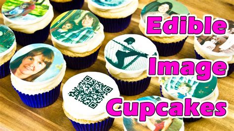 Your Own Edible Photo Cupcake Toppers Any Personalised Image Icing Or