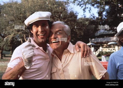 Studio Publicity Still From Caddyshack Chevy Chase Ted Knight © 1980