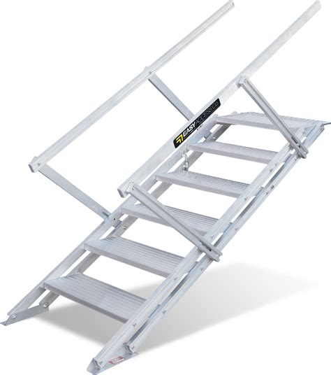 Self Levelling Stairs Portable Truck Access Stairs And Truck Access
