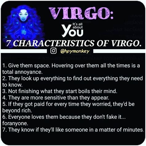 7 Characteristics Of Sign Virgo Horoscope Virgo Quotes Virgo