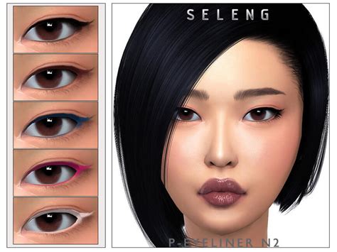 Sims 4 P Eyeliner N2 Patreon By Seleng The Sims Book