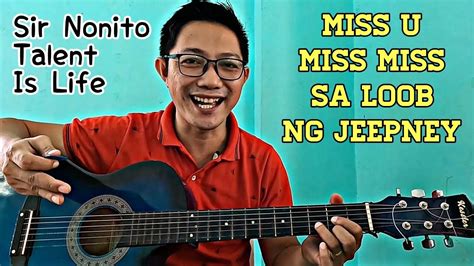 Miss U Miss Miss Sa Loob Ng Jeepney Basic Guitar Chords Youtube