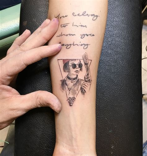 Leon Mathilda Sketch Tattoo Dövme Alıntıları Dövme Fikirleri Müthiş