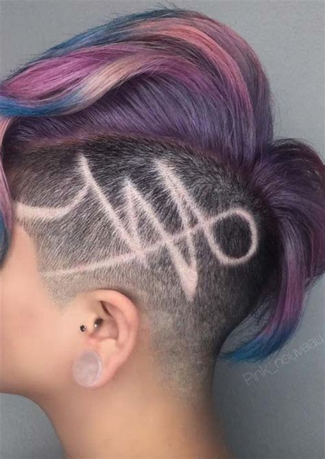 In the absence of the red carpets and the usual cues we look to for hair inspiration, we're seeing a. 54 Badass Undercut Hair Tattoos for Women in 2021 - Glowsly